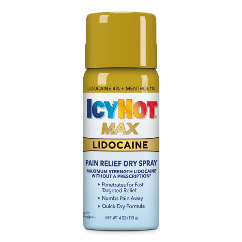 Sanofi 04116717402 - Topical Pain Relief Icy Hot® Spray 4 oz. Sanofi 04116717402 - Topical Pain Relief Icy Hot® Spray 4 oz.