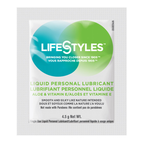 Sxwell Usa LLC 410107 - Personal Lubricant Lifestyles® 4.5 Gram Individual Packet