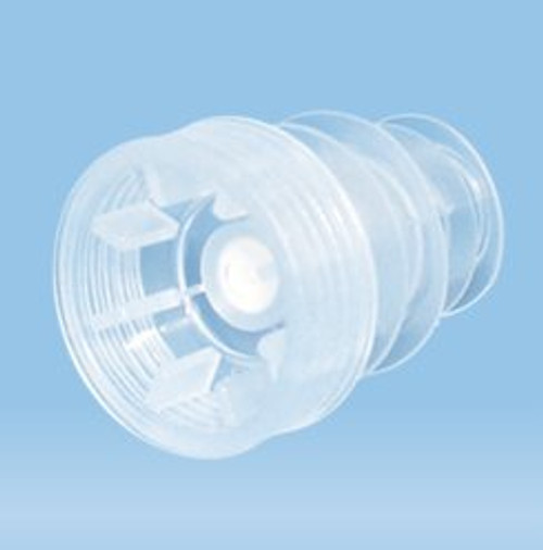 Sarstedt 65.647.320 - Tube Closure Polypropylene Archiving Cap Light Blue For S-Monovette / 13 to 16 mm Blood Collection Tubes NonSterile Sarstedt 65.647.320 - Tube Closure Polypropylene Archiving Cap Light Blue For S-Monovette / 13 to 16 mm Blood Collection Tubes NonSterile