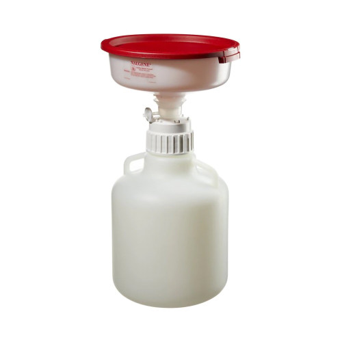 Thermo Scientific 6379-0010 - Safety Waste Funnel System Nalgene™ HDPE / Polypropylene 10 Liter Capacity Thermo Scientific 6379-0010 - Safety Waste Funnel System Nalgene™ HDPE / Polypropylene 10 Liter Capacity