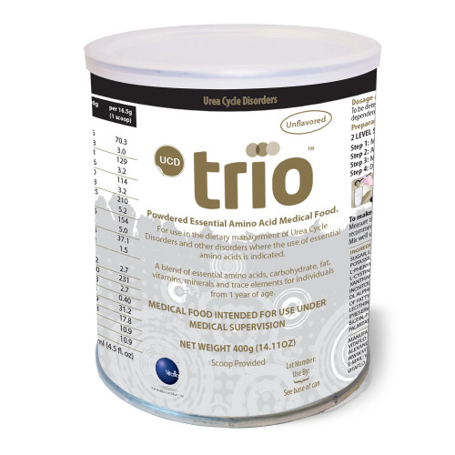 Vitaflo Usa LLC 5060014051820 - Pediatric Oral Supplement UCD trio Unflavored 400 Gram Can Powder Amino Acid Urea Cycle Disorder Vitaflo Usa LLC 5060014051820 - Pediatric Oral Supplement UCD trio Unflavored 400 Gram Can Powder Amino Acid Urea Cycle Disorder