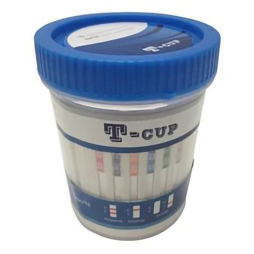 Wondfo USA Co Ltd TDOA-254 - Drugs of Abuse Test Kit T-Cup® AMP, COC, mAMP/MET, OPI, THC 25 Tests CLIA Waived