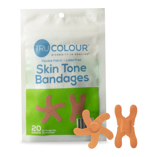 Tru-Colour Products LLC TCB-GKF - Waterproof Adhesive Strip Tru-Colour® Fabric Olive Sterile Tru-Colour Products LLC TCB-GKF - Waterproof Adhesive Strip Tru-Colour® Fabric Olive Sterile