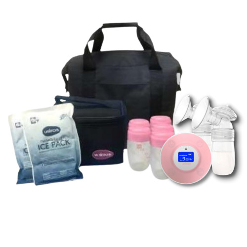 Zev Supplies Corp NY MINUET BUNDLE - Double Electric Breast Pump Kit Minuet
