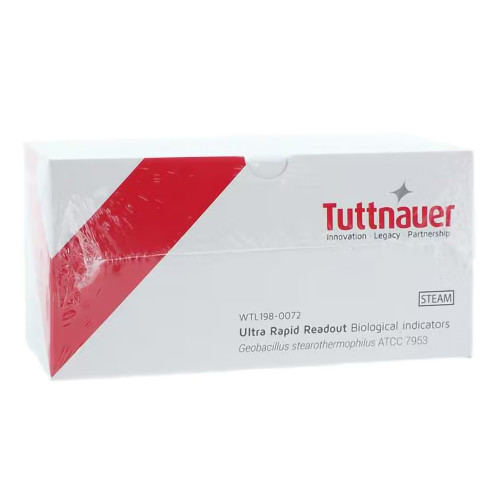 Tuttnauer USA WTL198-0072 - Tuttnauer Ultra Rapid Sterilization Biological Indicator Vial Steam