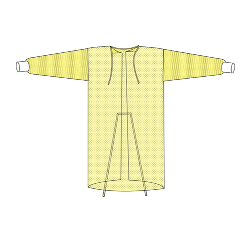 Welmed 9100-261XL - Protective Procedure Gown X-Large Yellow NonSterile Not Rated Disposable Welmed 9100-261XL - Protective Procedure Gown X-Large Yellow NonSterile Not Rated Disposable