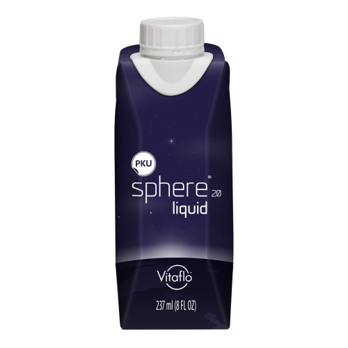Vitaflo Usa LLC 812539025849 - Oral Supplement PKU sphere® liquid Vanilla Flavor Liquid 8 oz. Carton Vitaflo Usa LLC 812539025849 - Oral Supplement PKU sphere® liquid Vanilla Flavor Liquid 8 oz. Carton