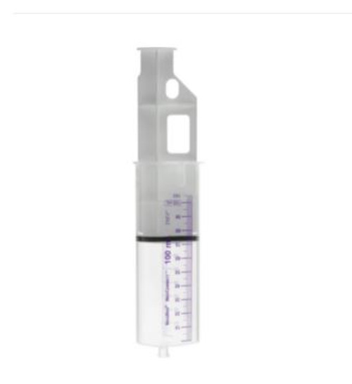 NeoMed GPro ENFit Gravity Feeding Syringe, 100 mL, Purple, Sterile