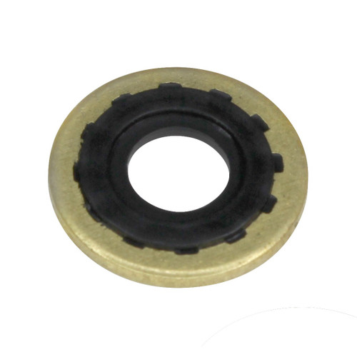 Sunset Healthcare Solutions Regulator Yoke Washer Brass with Rubber Ring - REPLACED BY KRRES0351