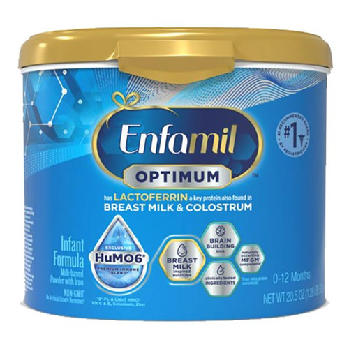 Enfamil Optimum with Lactoferrin Powder, 20.5 oz Container, Retail