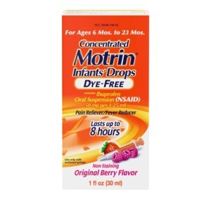 Motrin Dye-Free Infant Drops, 1 fl oz