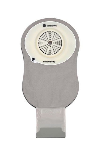 Esteem Body Drainable 11" Pouch, LC, Soft Convexity, 10-35MM