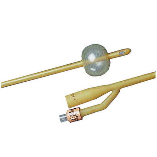 Bardia 2-Way Silicone Coated Catheter with 30cc Balloon, Latex, 18F - REPLACES 57123618A