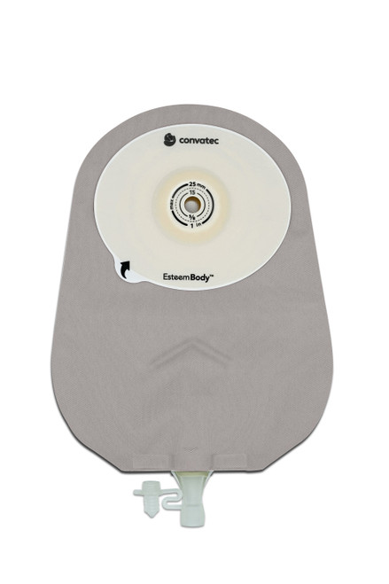 Esteem Body Urostomy 10" Pouch, SW, Soft Convexity, 10-35MM