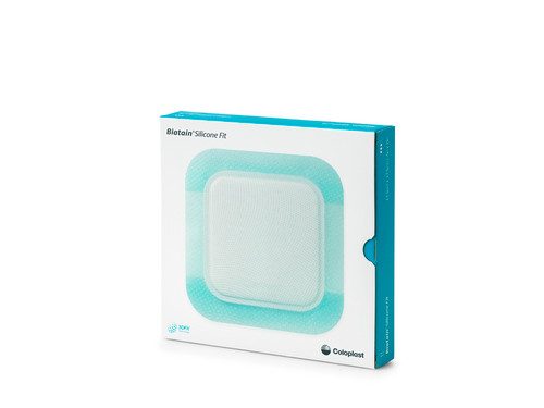 Biatain Silicone Fit Foam Dressing, Bordered, 7" x 7"