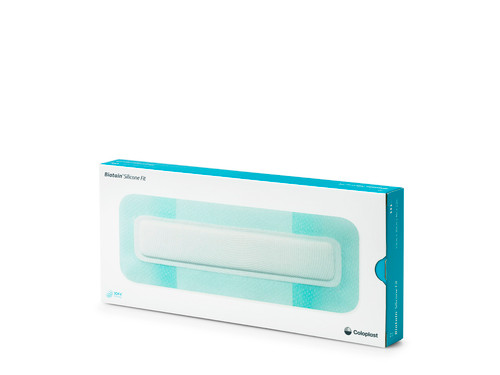 Biatain Silicone Fit Foam Dressing, Bordered, 4" x 12"