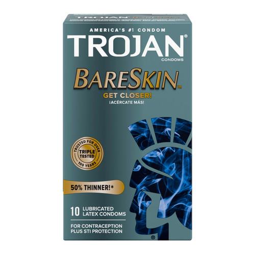 Trojan Sensitivity Bareskin Lubricated Condom (10 Count)