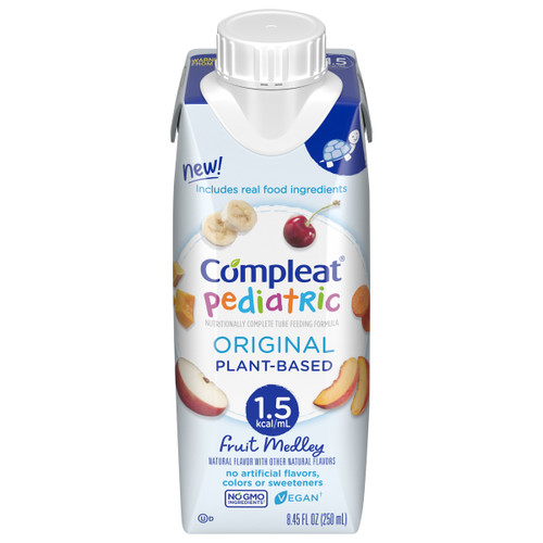 COMPLEAT Pediatric Original 1.5, Fruit Medley, 250 mL Carton