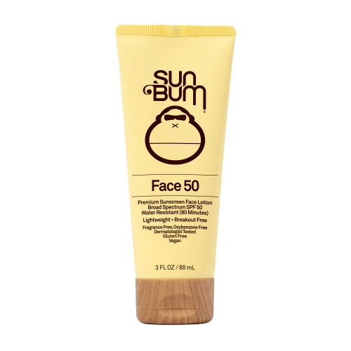 Sun Bum SPF 50 Clear Face Sunscreen Lotion 3 oz
