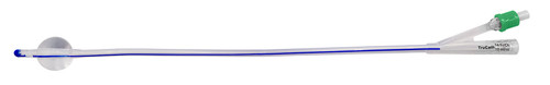 TruCath 100% Silicone Foley Catheter, 2-Way, 16 Fr, 30 mL Balloon