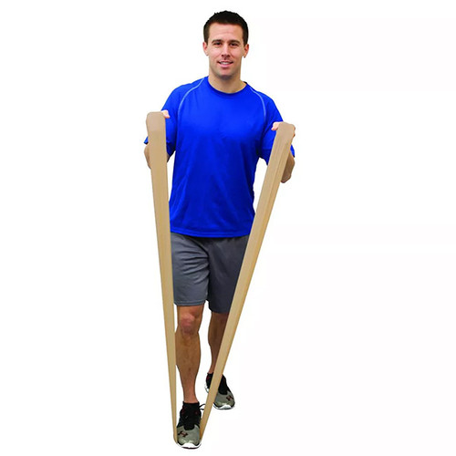 Val-u-Band Resistance Bands, Dispenser Roll, 6 Yds., Pear-Level 0/7, Latex-Free