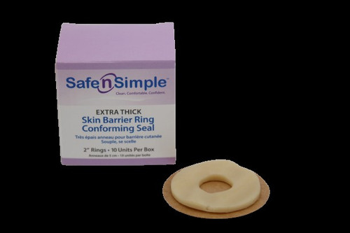2" Conforming Skin Barrier Rings, Extra Thick