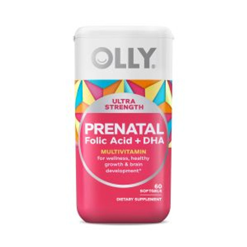Olly Ultra Prenatal Softgels, 60 ct