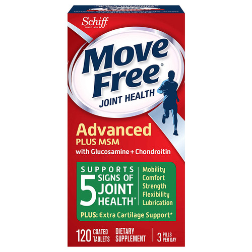 Move Free Advanced Plus MSM, 120 ct
