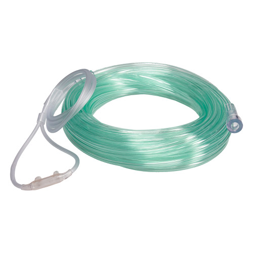 Salter Comfort Soft Plus Adult Cannula with 25' KROT Tubing, Green