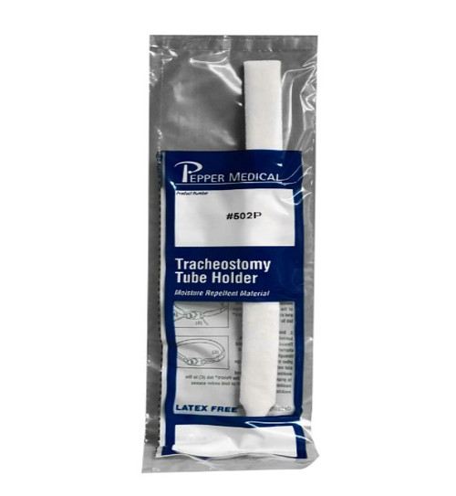 Pepper Medical Pedi-Tie Pediatric Tracheostomy Tube Neckband, 2 Piece