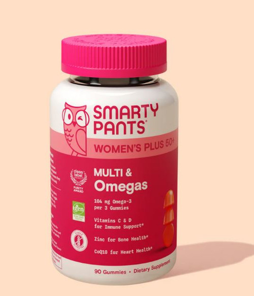 SmartyPants Womens 50 + Multi and Omegas Eagle 90ct