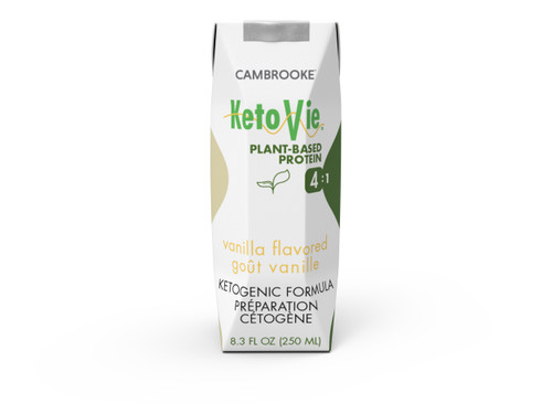 KetoVie 4:1 Plant Based Protein, Vanilla, 8.3 oz REPLACES Item # FC50603
