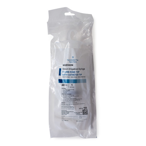McKesson 900 - Irrigation Syringe McKesson 60 mL Catheter Tip Without Safety