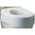 Carex Health B31000 - Raised Toilet Seat, Fits Standard Toilet