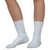 Juzo 5760ABXL06 - Silver Sole Support Sock, 12-16 mmhg, Xlarge,White
