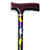 Alex 10510 - Folding Travel Cane with Fritz Handle, Butterfly