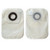 Hollister 3328 - Ostomy Pouch Karaya 5 One-Piece System 12 Inch Length 7/8 Inch Stoma Closed End Convex, Pre-Cut