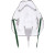 Medline HUD1040 - Oxygen Mask Hudson RCI® Standard Style Adult One Size Fits Most Adjustable Head Strap / Nose Clip