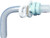 Kendall 50XLTUP - Tracheostomy Tube Shiley™ XLT Proximal Extension Size 5 Uncuffed Adult