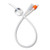 Cardinal Health 23018C - Foley Catheter Dover™ 2-Way Coude Tip 30 cc Balloon 18 Fr. Silicone