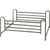 Drive Medical 15001ABV - Full Length Bed Side Rail drive™ 43 to 72 Inch Length 19-1/2 Inch Height