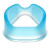 Respironics 1070106 - ComfortGel Blue Flap and Gel Cushion Medium