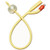 Amsino AS42028 - AMSure 2-Way Silicone-Coated Foley Catheter 28 Fr 30 cc