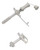 Applied Medical Tech M1-2-1412-I - Mini ONE Capsule Non-Balloon Button With ENFit, 14 fr x 1-1/5 cm
