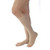 BSN 115481 - Opaque Knee High, Open Toe,Silky Beige,Med