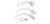 Bryan Medical 301-07 - TRACOE Twist Trach Tube, Cuffed, Non-Fenestrated, Size 7