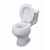 Briggs 641-2571-0000 - Hinged Elevated Toilet Seat, Standard, 4"