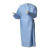 Cardinal Health 9505 - Non-Reinforced Surgical Gown with Towel Astound® Small / Medium Blue Sterile AAMI Level 3 Disposable