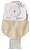 Cymed 81338 - 1 Pc Clear Drain Preucut 1 1/2