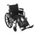 Drive Medical CX418ADFA-ELR - Cruiser X4 Wheelchair, 18", Silver Vein, Flip-back Full Arm, Elevating Legrests